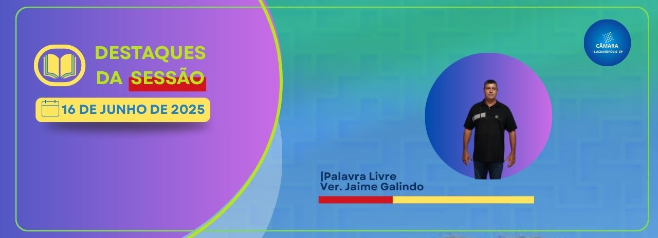 Vereador Jaime Galindo solicita mais fisioterapeutas na rede pública