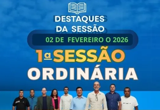 Câmara retoma trabalhos com foco em Saúde, Infraestrutura e Gestão